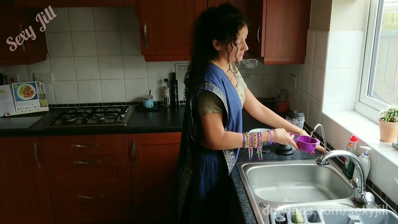 POV_Indian: Teen has to suck step-grandpa's big cock - cosplay traditional taboo...