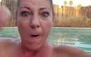 EliteLadyS: Funny MILF Neighbor Naked &amp; Smoking