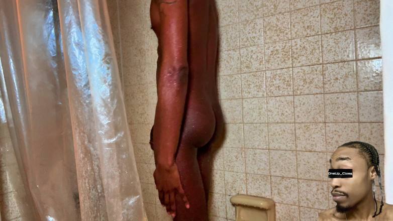 OneUp_Close: In the Shower