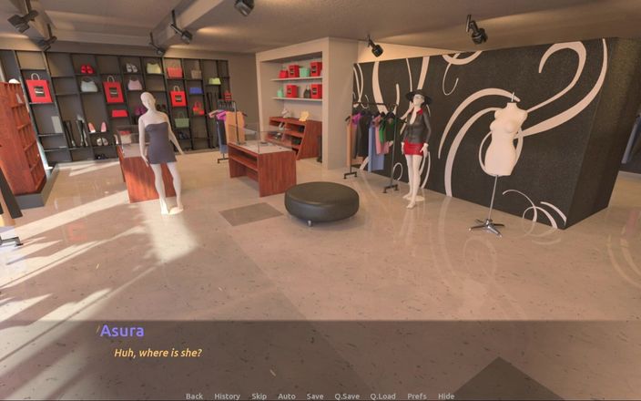 IAsura Gaming: O boquete surpresa da minha namorada em uma loja privada...