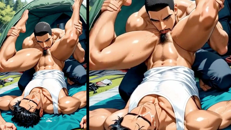 Trans-Men FTM Hentai: Bú và nuốt âm hộ nam. Ftm hentai hoạt hình