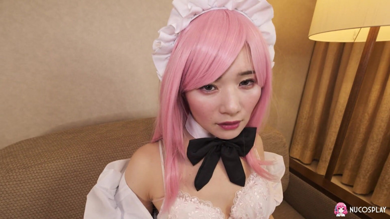 Nu Cosplay: Ringo Fujii Cosplays a Tesão Anime Maid