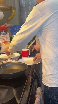 Una colazione romantica