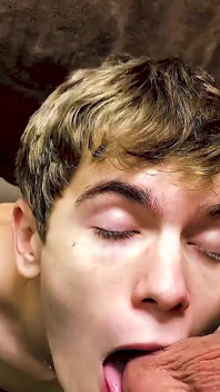 Levi Rhodes Takes Stepdaddy's Dick Like A Champ