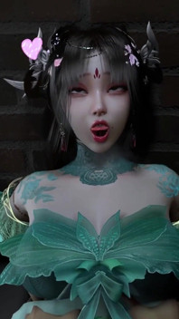 Xun Er 픽셀화 된 아름다움 : 큰 젖탱이 주문을 가진 3D 소녀 - 3D 애니메이션