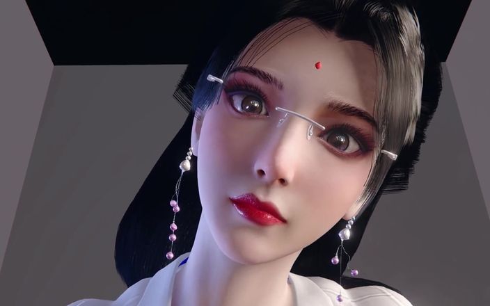 Why fuck so hard: 그녀의 큰 자지 상사에게 봉사하는 3D 거유 창녀