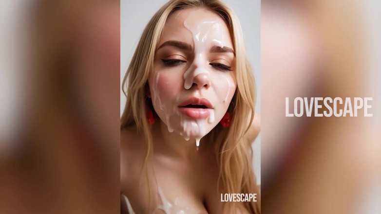 Lovescape: Sarışın döl sakso - kırana kadar öğürüyor