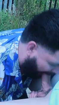 Risky Public BJ -we Almost Got Caught