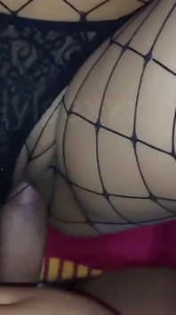 Very Slutty Geek From the State of Mexico Without a Condom