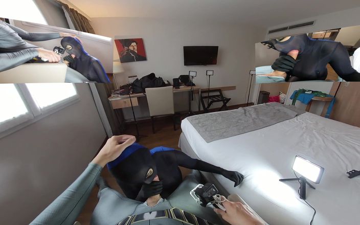 Nylon Xtreme VR: Nora Fox anal zentai bi colore vr 3d 180