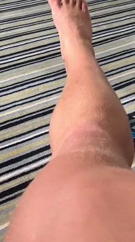 Muscle Worship Jerking with Huge Cumshot