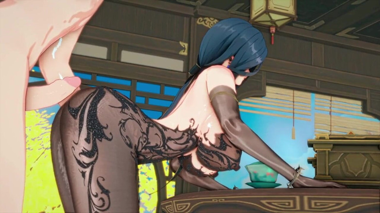 NSFWOtaku: Genshin Impact - Clorinde Sex - animaciones hentai en 3D