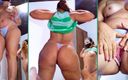 Mirelladelicia striptease: Desvestirse, vestido verde y bragas azules