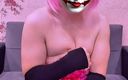 Kitty_Cross: Sexy Clown Couture: Hot Lingerie and Cute Makeup