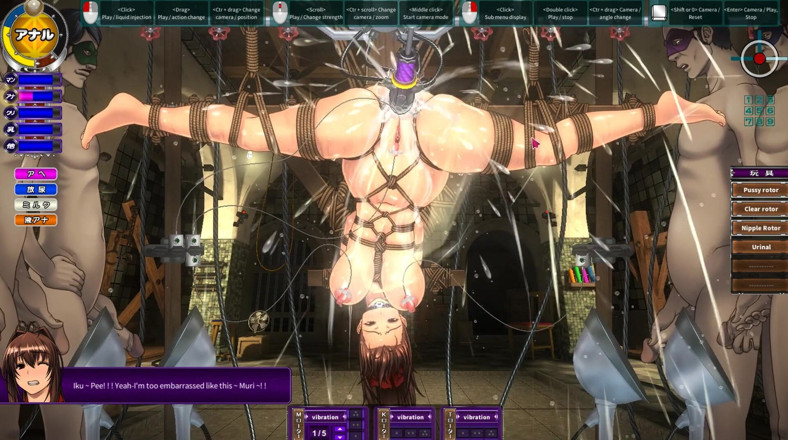 Cumming Gaming: Yushin no Hana, pokračování domu neslušného [drsná hentai hra], ep. 2 nekonečný...