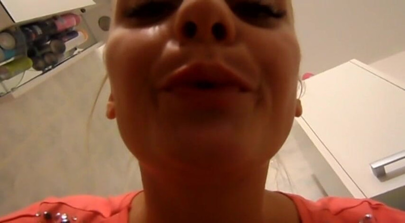 Femdom Austria: Miss Anastasia's Spitting Fun