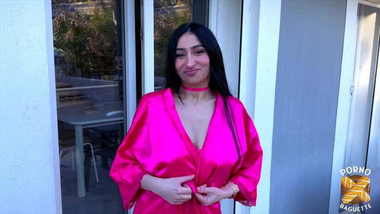 Porno Baguette: Didi, with Her Big Boobs, Get Fucked by Two Cocks