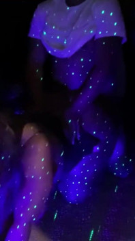 That big ass is a light show