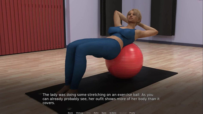 Dirty GamesXxX: Legata al college: fa stretching in palestra - ep. 10
