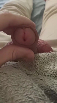 Guy Playing with His