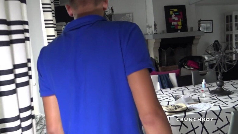 Ass Twink destroyed by older: The French twink Kevin as used raw by James Kamui