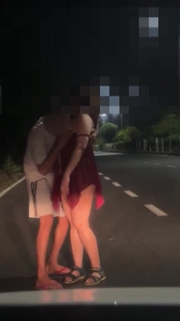 Het Bhabhi knullar främling på vägen