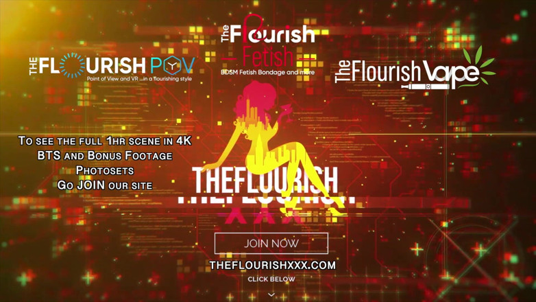 The Flourish XXX: Сабіна Руж і Стефані Сейнт у лесбійській хтивості