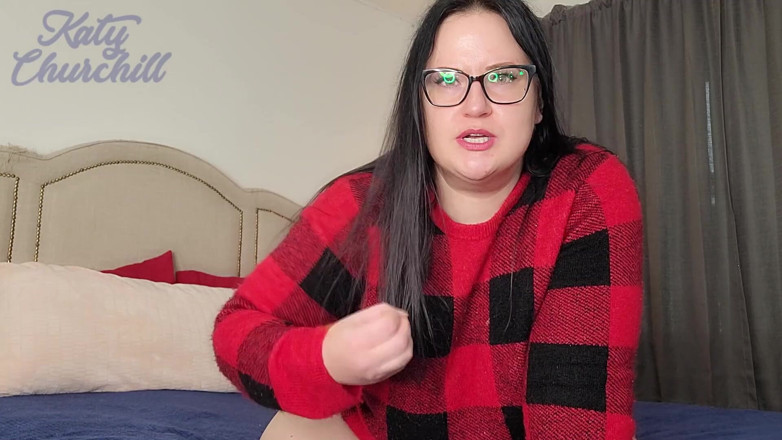 Katy Churchill: Kırmızı bulanık kazak azdırıyor ve 31 talimatı