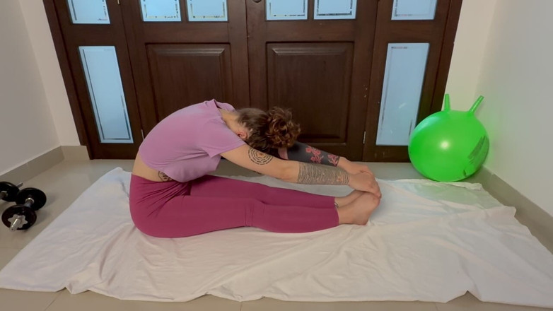 Michelle Kink: Hadi birlikte yoga yapalım