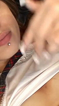Teenager Fucked in Two Holes and Squirted in Pussy