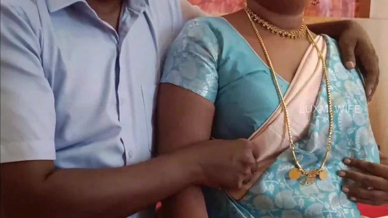 Luxmi Wife: Cuckold Husband Send Wife First Night with Boss -1