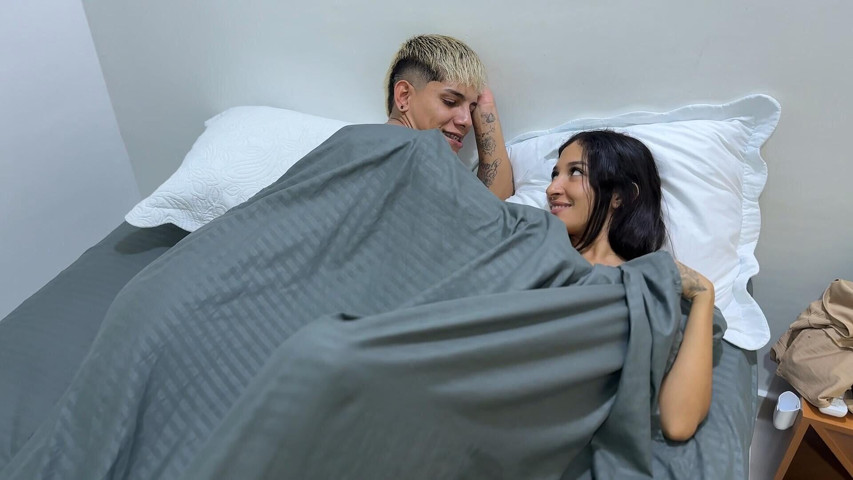 What Can Happen if I Share a Hotel Room with My Stepsister? Real Amateur Sex. (LuisaPalvin)