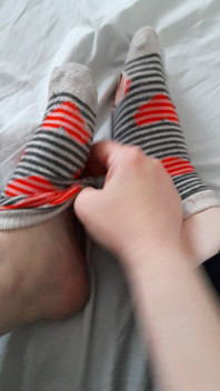 Old Tearing and Dirty Socks