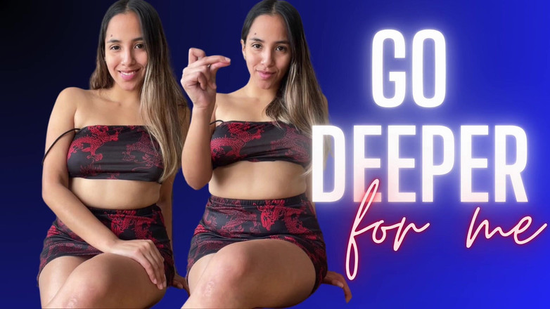 Goddess Alexa femdom: Benim için daha derine git