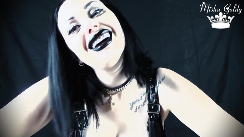 Goddess Misha Goldy: Patético prematuro coño