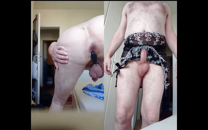 Carmen_Nylonjunge: Nylonjunge rocks his balls