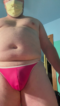 Small Cock Pink Thong