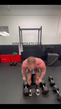 Hit a Pr on Dumbbell Bench Press