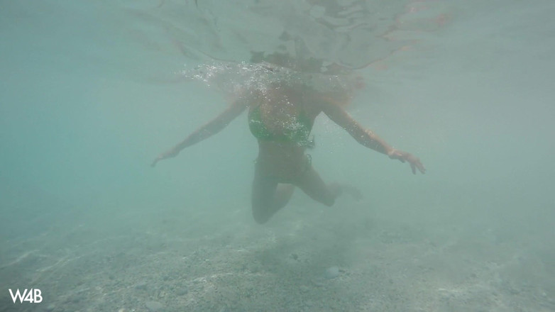 Watch4beauty: Groene Bikini