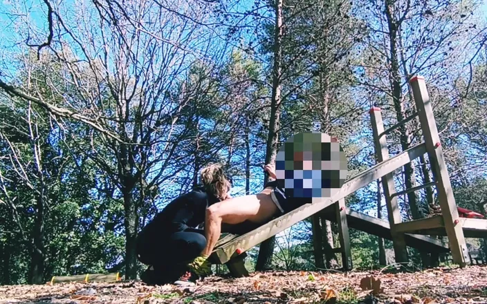 Sportynaked: Public Gym Blowjob with My Personal Trainer