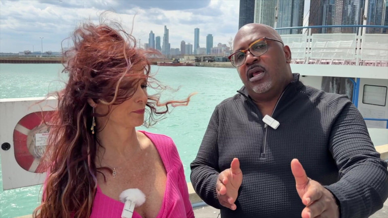 Mr Flourish Live: Mrflourish Podcast al molo della marina di chicago con ospite...