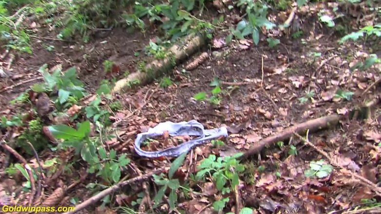 Goldwin pass: Hot chocolate skinny babe Nelly Black rough outdoor fucked in...