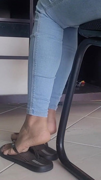 Coworkers - Sexy Feet - Everyday Wearing Different Shoes