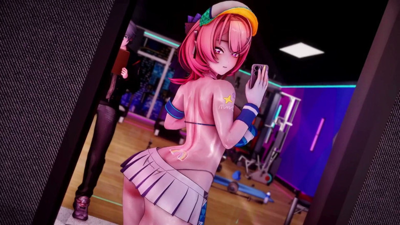NSFWOtaku: Wuthering Waves - Remielle's Steamy Workout - 3D Hentai Animations