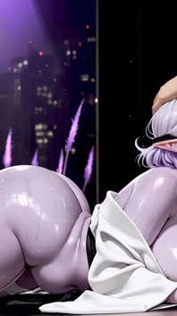 Blindfolded Elf Maid in a Midnight Fantasy