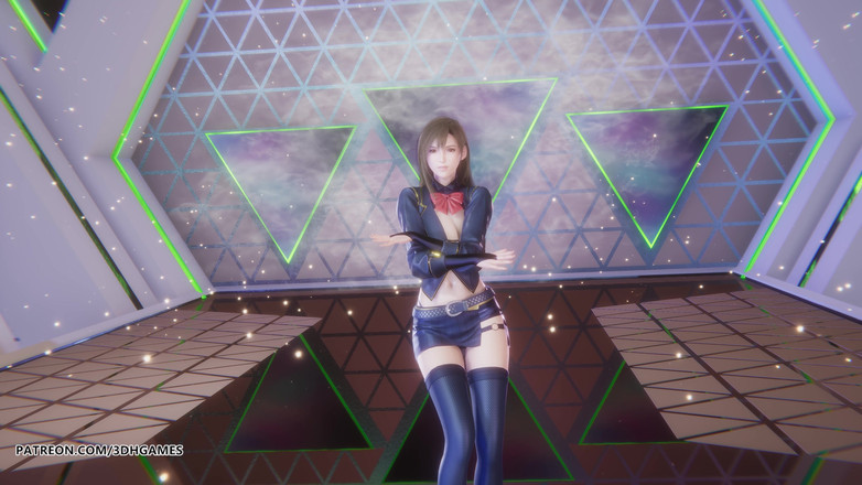 3D-Hentai Games: Chung Ha - Algorithm Tifa Lockhart Sexy Striptease Final Fantasy Hentai...