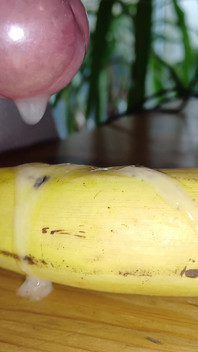 A Gay Dream Comes True. a Highly Potent Premium Sperm Donation for Your Banana Split..mp4