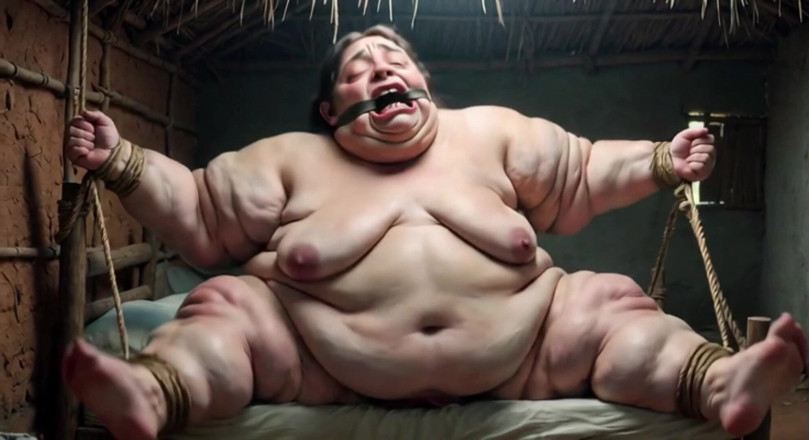 YOUR BEST FANTASY: Desperate SSBBW in Rope Bondage - Dripping Fat Wide Pussy