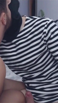 Sucking Huge Dick and Make Him Cum Twice