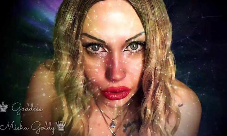 Goddess Misha Goldy: Оргазми набагато інтенсивніші, коли ти зосереджуєшся на моїх очах і голосі! Зачаровує asmr &amp; зоровий контакт hfo joi